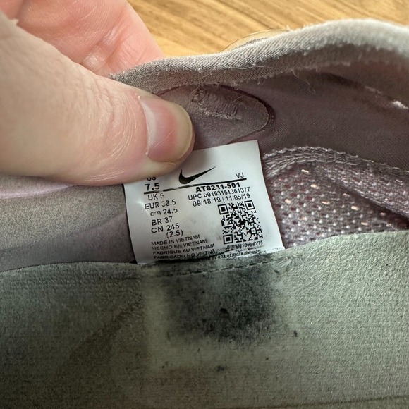 Womens Nike Zoom Fly 3 Iced Lilac Mesh Athletic Running Sneakers Shoes‎ Size 7.5 - Picture 8 of 8